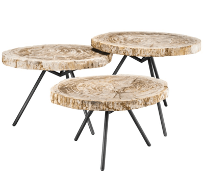 Комплект кофейных столиков Eichholtz Coffee Table De Soto set of 3 