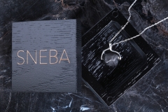 Подвеска из метеорита Сихотэ-Алинь и серебро