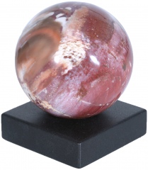 Шар из окаменелого дерева